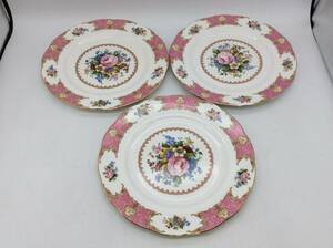 #2488 ROYAL ALBERT ロイヤルアルバート プレート 大皿 盛り皿 ledy carlyle レディーカーライル 洋食器 テーブルウェア 長期保管 現状品