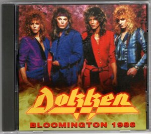 DOKKEN/BLOOMINGTON 1986