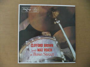 ■国内盤美品Clifford Brown/BASIN STREET/Max Roach/Sonny Rollins (EmArcy MG36070/日本フォノグラム195J-12)