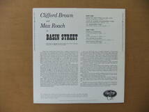 ■国内盤美品Clifford Brown/BASIN STREET/Max Roach/Sonny Rollins (EmArcy MG36070/日本フォノグラム195J-12)_画像2