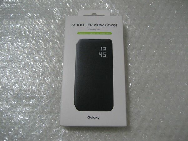 純正 Galaxy S22用 Smart LED View Cover EF-NS901PBEGJP ブラック