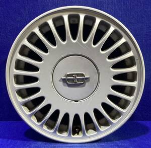 日産純正 グロリア＊15インチ＊旧車ホイール＊15x6.5JJ/オフセット+40/PCD114.3-5H＊単品1本【3/3】