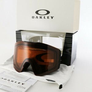 正規品★未使用新品★OAKLEY オークリー Fall Line XL（L）フォールライン 透過率39％ ゴーグル Matte Black ｗ/Prizm Persimmom GBL