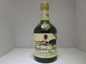 ハイランドアビー 12年 750ml 43% Highland Abbey デラックス スコッチウイスキー 未開栓 古酒 /A37238
