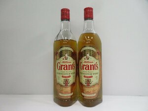 2本セット グランツ William Grant's Family Reserve 700ml 40% スコッチウイスキー 未開栓 古酒 液面低下有り/A38262,A39263