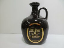 オールドパ― 12年 デラックス 茶 陶器 Old Parr De Luxe 750ml/1553g 43% スコッチウイスキー 未開栓 古酒/B35373_画像1