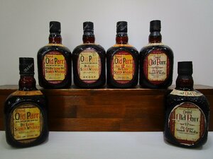 6本セット オールドパー 750ml 43% Old Parr スコッチウイスキー 未開栓 古酒 1円スタート /2-28-11