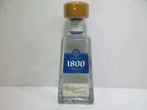 1800 tequila DEL MUNDO Blanco TEQUILA 700ml 38% not yet . plug old sake /A37771