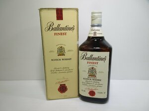 バランタイン ファイネスト Ballantine's FINEST 1750ml 43% スコッチウイスキー 未開栓 古酒 ※漏れる可能性有 1円スタート 箱付き/A38280