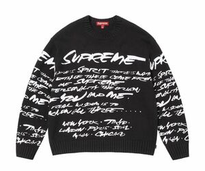 【新品未使用】 24SS SUPREME Futura Sweater BLACK Mサイズ