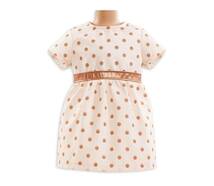 送料無料　フランス　COROLLE 30cm 12インチ Mon Premier 人形のお洋服 Pink Gold Dress_画像2