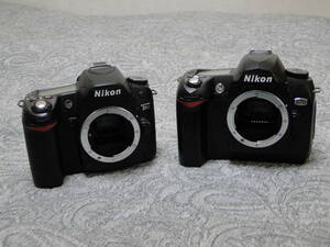 ◆ 2台まとめて ◆ ニコン Nikon D70 ＋D80