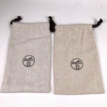 ■【買取まねきや】エルメス 付属品 レザーベルト 巾着袋 布切れはしセット　計2点 ■_画像6