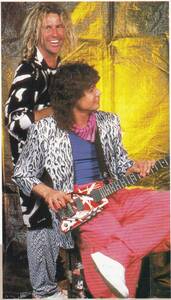 切り抜き エディ・ヴァン・ヘイレン プレイヤー誌 1980年代後半 #Edward Van Halen #エドワード・ヴァン・ヘイレン