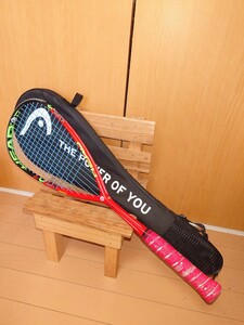  price decline negotiations OK* beautiful goods * Squash racket / head /HEAD/Graphene cyano 135