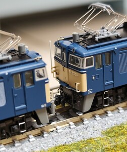 KATO EF63 24号機 25号機 横川運転区 JR仕様 3次型 2両セット ナックルカプラー化、ホース取付、区名札取付 台車塗装 加工 改造