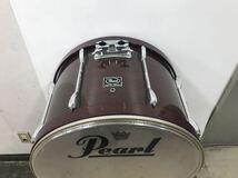 M2402-3076 Pearl Pearl DRUMS EXPORT コンサートバスドラム　IK-22D40PBL 汚れ　キズあり　元箱あり　200サイズ発送予定_画像5