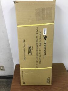 I2402-3022 未使用品　GP 野球バッティングネット軟式　ソフトボール対応　縦200cm横160cmブラックシリーズ　ITEM NO36866Y 140サイズ発送