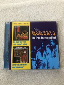 2in1 CD.moments【送料無料】LIVE FROM HEAVEN AND HELL(us black disk guide.甘茶ソウル百科事典参照.ray goodman & brown)