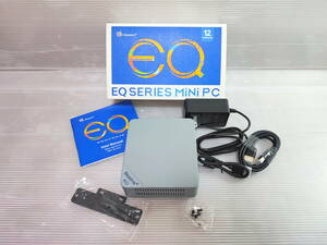 Beelink EQ12 Mini PC Intel N100 Win11 pro 8GB DDR5/500GB SSD 有線 無線LAN 4K 静音 小型 軽量 コンパクトPC ミニPC デスクトップ 美品