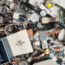 LONGINES TECHNOS SEIKO など 約200本 まとめて メンズレディース腕時計 大量 セット kg本点個 ジャンク E01_画像3
