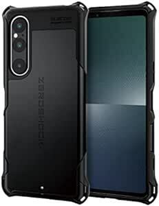 エレコム Xperia 1 V (SO-51D / SOG10) ケース 耐衝撃 ZEROSHOCK 四つ角ダンパー ダブルレイヤ