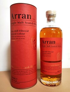 【新品未開栓】Arran アラン Amarone Cask Finish アマローネカスクフィニッシュ 700ml 50度 未開封 箱付き ウイスクイー