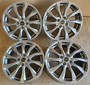 ◎A2338 ☆アルミ ホイール 単体■BRIDGESTONE Balminum■16x6J PCD 100 x 4H +45■16インチ■アクア　アレックス　カローラフィールダー　