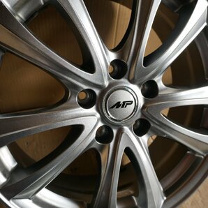 ◎A2277 ☆アルミ ホイール 単体■NP アルミホイール■17x7J PCD 114.3 x 5H +48■17インチ■フォレスター アルテッツァ エスティマ ノアの画像10