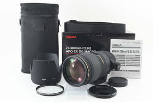 ★新品級★ シグマ SIGMA 70-200mm F2.8 II EX APO DG MACRO HSM シグマ PENTAX ペンタックスマウント 元箱★ワンオーナー #16859T