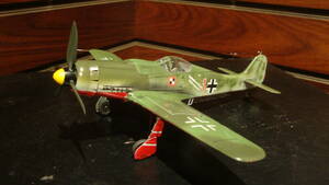 完成品　1/48 タミヤ　赤腹　フォッケウルフ Fw190 D-9 JV44　　