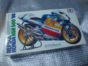 絶版　タミヤ　1/12　オートバイシリーズ　№71 レプソル　ホンダ　NSR500 '98 REPSOL HONDA 