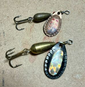 Abudoro pen 2 piece set 3g 6g DROPPEN Abu Old spinner .. trout lure 