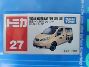 新品未開封　トミカ　27　日産　NV200　タクシー