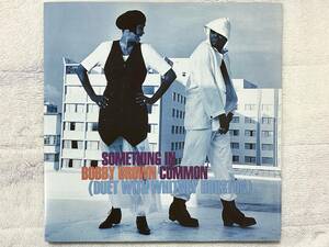 【90's】Bobby Brown Duet With Whitney Houston / Something In Common （1993、12 Inch Single、UK盤、Teddy Riley、L.A. Reid）