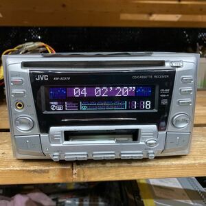 JVC KW-XC570 CD/ CASSETTE RECEIVER