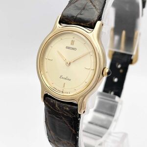 SEIKO Seiko exceline Exceline SGP30 наручные часы часы кварц quartz золотой Gold P41
