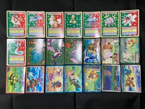 ポケモン カード トップ トップサン まとめ売り 21種 初期 アニメ版 VS 3D 金銀 AG DP 等 Pokemon Card Top Topsun 21 cards