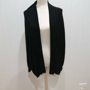AVV black cardigan S size thin spring autumn 
