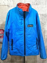 USA製 ワイルドシングス PRIMALOFT リバーシブル キルティングジャケット M WILD THINGS プリマロフト 米国製_画像2