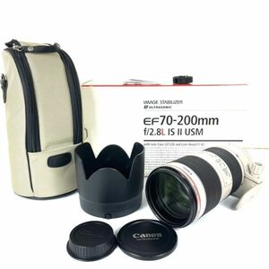 元箱付き■ほぼ新品■ CANON キヤノン EF70-200mm F2.8L IS II USM