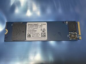 【210時間】WDC PC SN530 SDBPNPZ-512G-1016 512GB SSD M.2【正常判定】