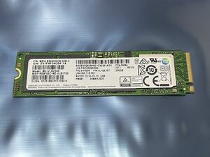 【255時間】SAMSUNG MZVLB256HAHQ-000L2 256GB SSD M.2【正常判定】