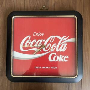 Coca-Cola コカ・コーラ 掛け時計 壁掛け時計 ビンテージ 非売品 動作未確認 ジャンク 希少