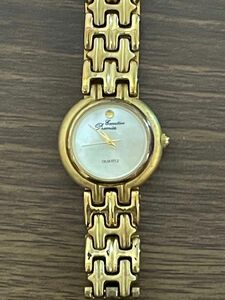 21k GOLD PLATED レディース腕時計 スイスMOVT