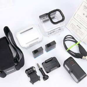 【 美品 | 動作保証 】 GoPro HERO8 Black CHDHX-801-FW 【 予備バッテリー・保護ケース・ヘッドストラップ 追加付属 】の画像2