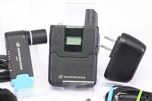 【 実用品 】 SENNHEISER カメラ用ワイヤレスシステム AVX AVX-MKE2 SET-5-US 【 ピンマイクMKE2 + ボディパック送受信機セット 】