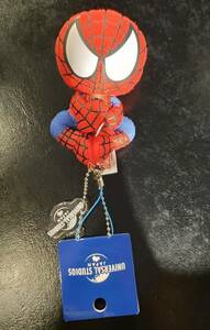 791◇スパイダーマン ぬいぐるみキーチェーン USJ 2023 限定 グッズ 希少 ユニバーサル・スタジオ・ジャパン spider man plush keychain
