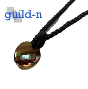 guild-n * Swarovski crystal copper pendant wax ko- draw discount cord discount cord mi sun ga choker necklace 