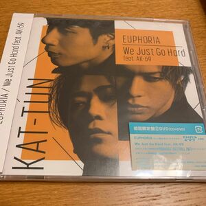 初回限定盤2 KAT-TUN CD+DVD/EUPHORIA/We Just Go Hard feat. AK-69 